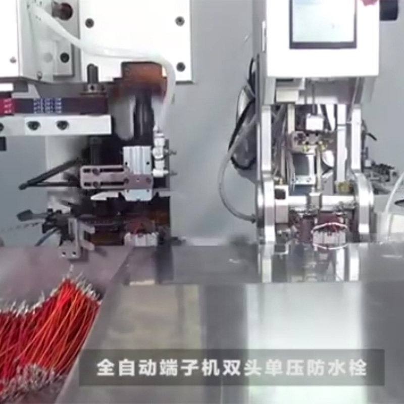 Vidéo de machine à filetage automatique de boulon étanche automatique